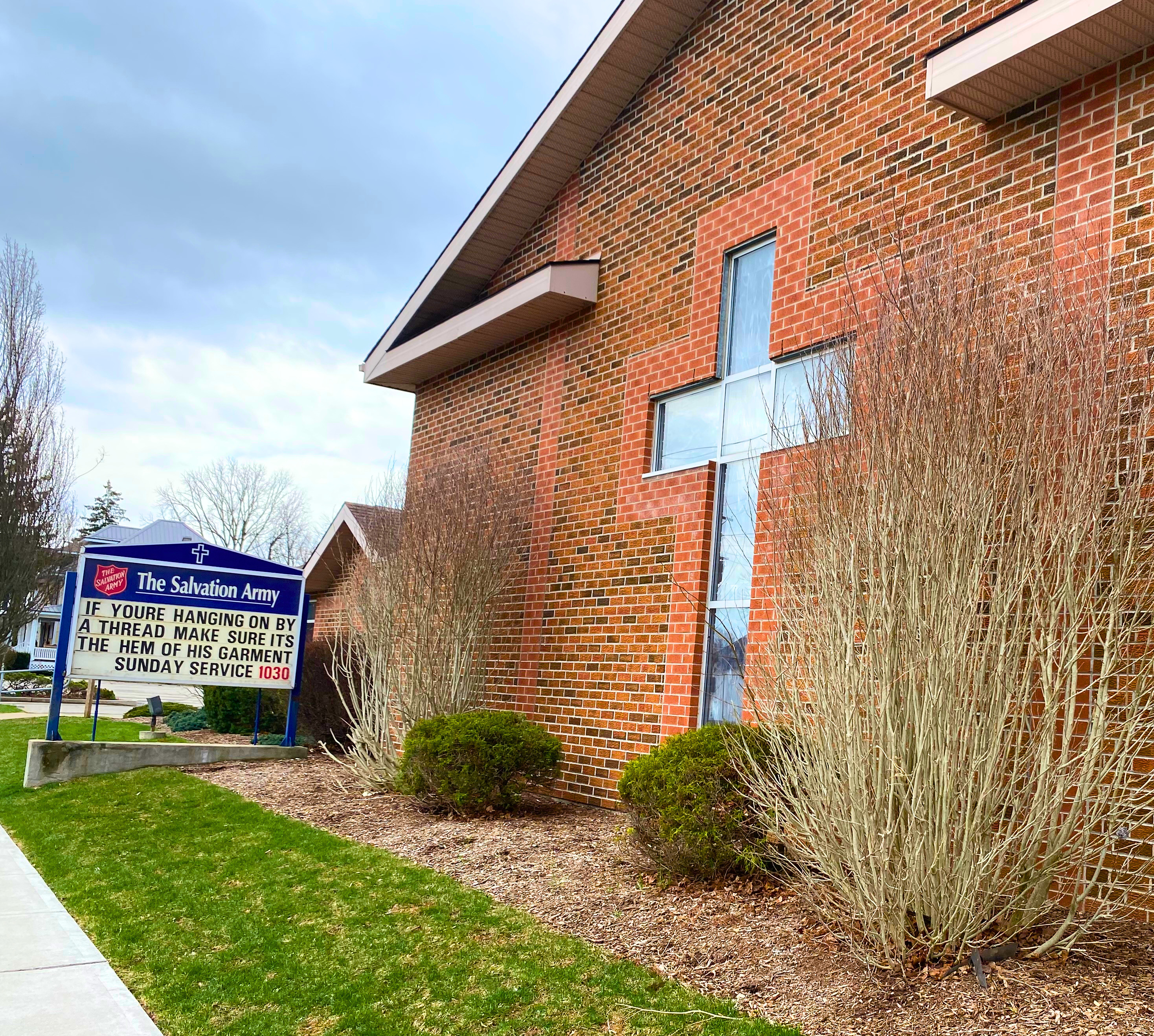 Entrance to the Simcoe Community Church